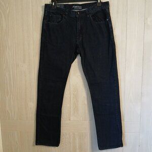 JT Jack The Threads Men's Size 36/32 Skinny Casual Stretch Dark Denim Jeans